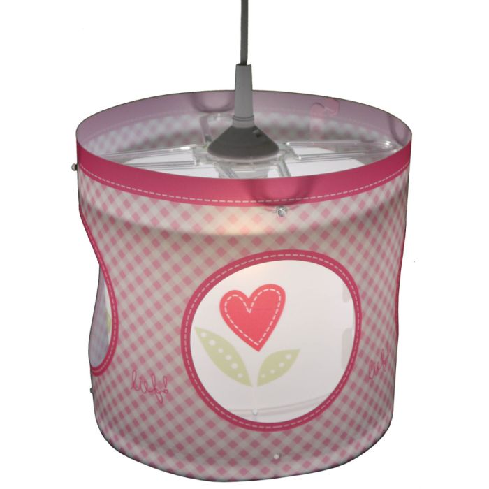Niermann Standby Hanglamp Lief roze 25cm 4036239001224