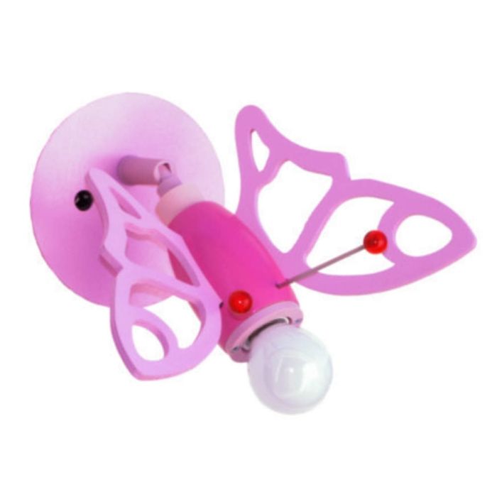 Elobra Spot Vlinder roze 20cm 4019698122815