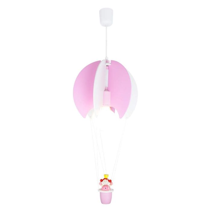 Elobra Hanglamp luchtballon prinses Leia roze 30cm 4019698125120