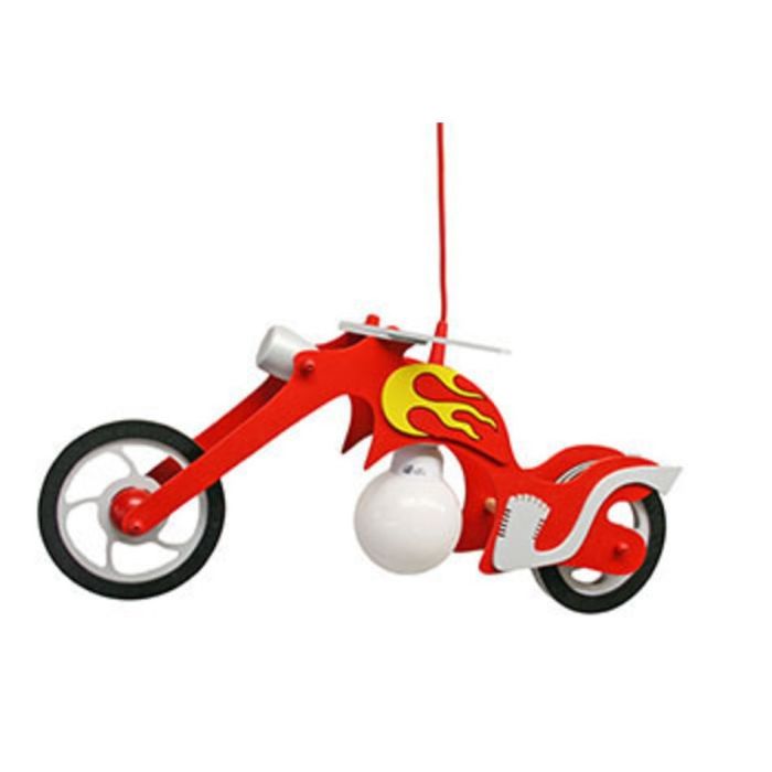 Elobra Hanglamp Chopper rood 65cm 4019698125359