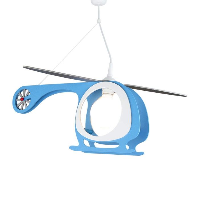 Elobra Hanglamp Helikopter blauw 65cm  4019698125403