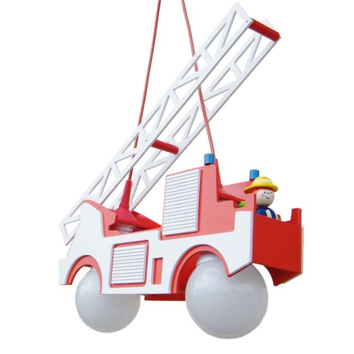 Elobra Hanglamp Brandweer Fred rood 60cm 4019698125694