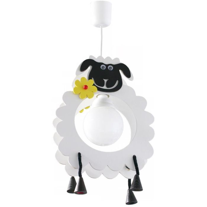 Elobra Hanglamp Schaap John wit 30cm 4019698127933
