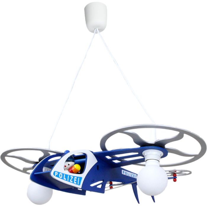 Elobra Hanglamp Politie helikopter Joe 60cm 4019698127988