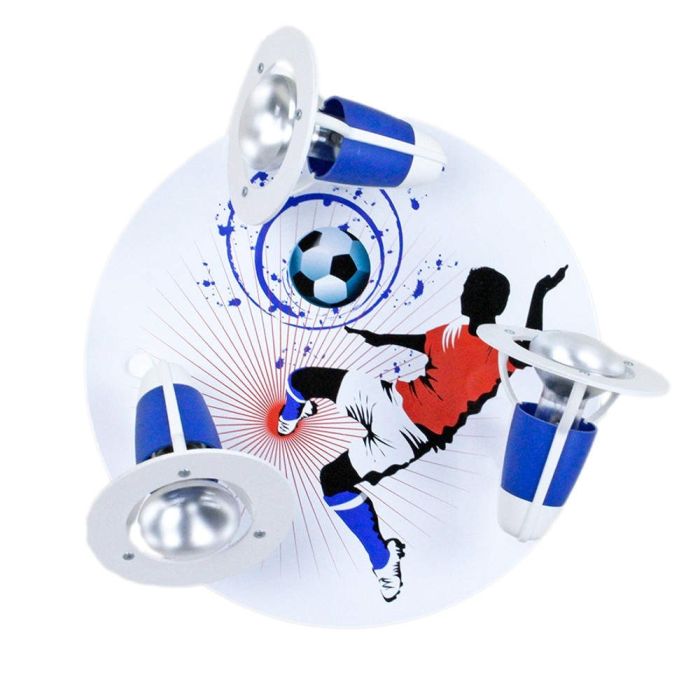 Elobra Spot Voetbal blauw 30cm  4019698128152