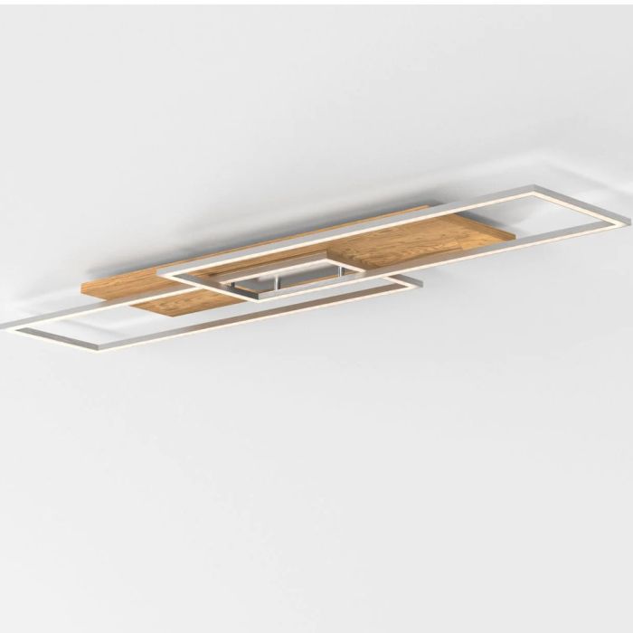 Elobra Plafondlamp Panama eik 115cm 4019698138335