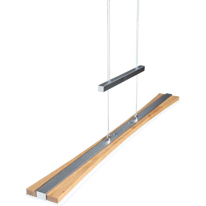 Elobra Hanglamp Panama eiken 120cm 4019698138625