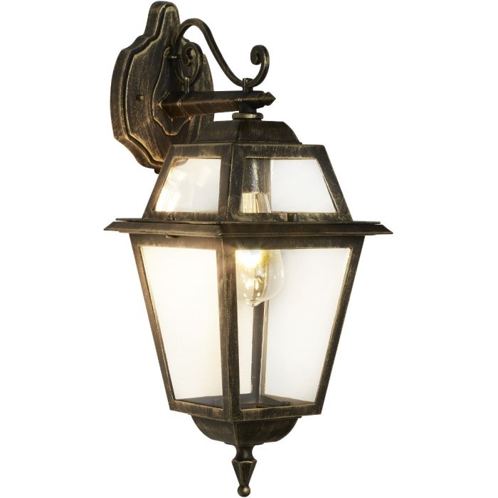 Searchlight Wandlamp New Orleans zwart 50cm 5013874308030