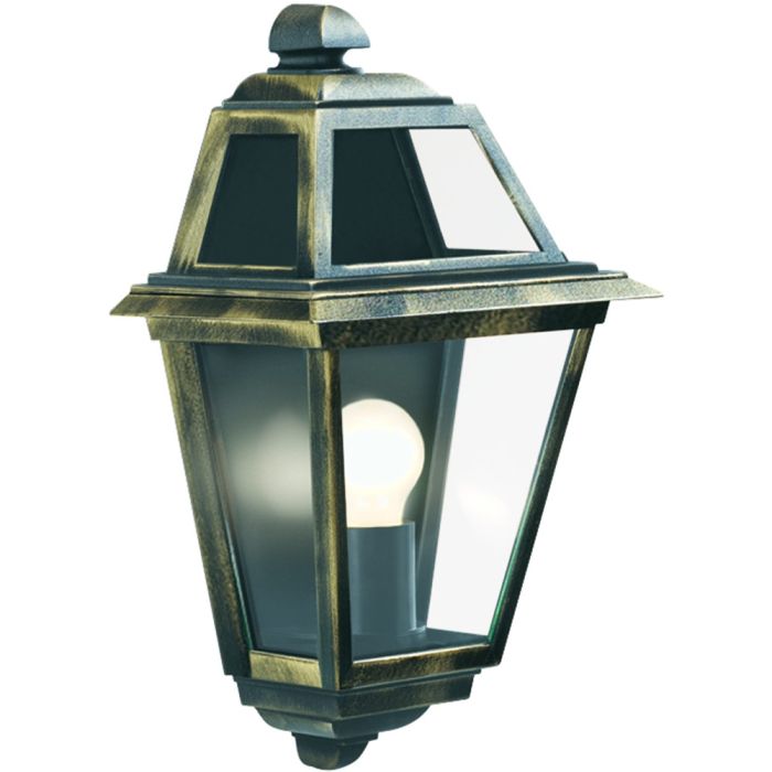 Searchlight Wandlamp New Orleans zwart 39cm 5054790447908