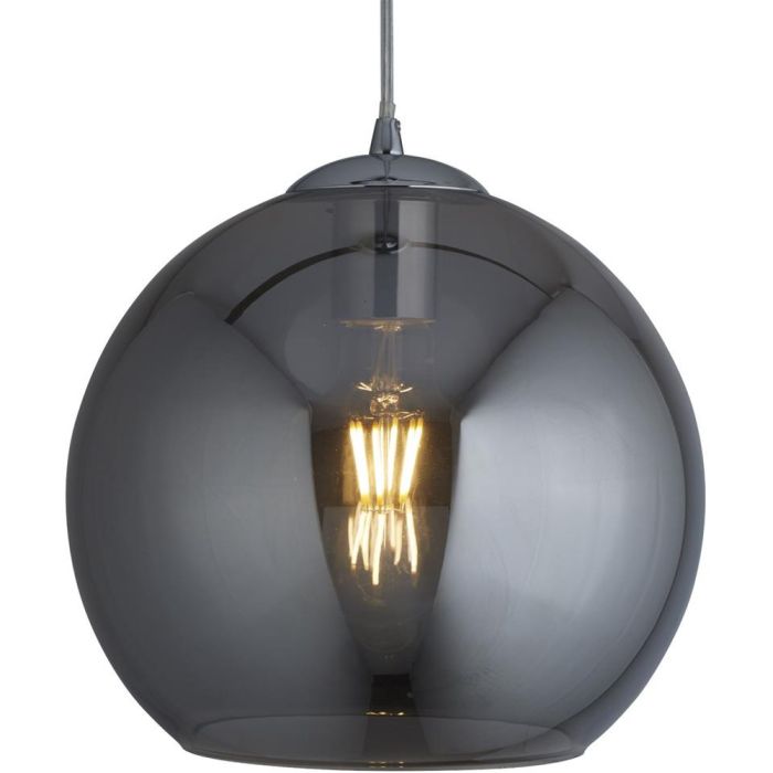 Searchlight Hanglamp Balls rookglas 25cm 5053423096162