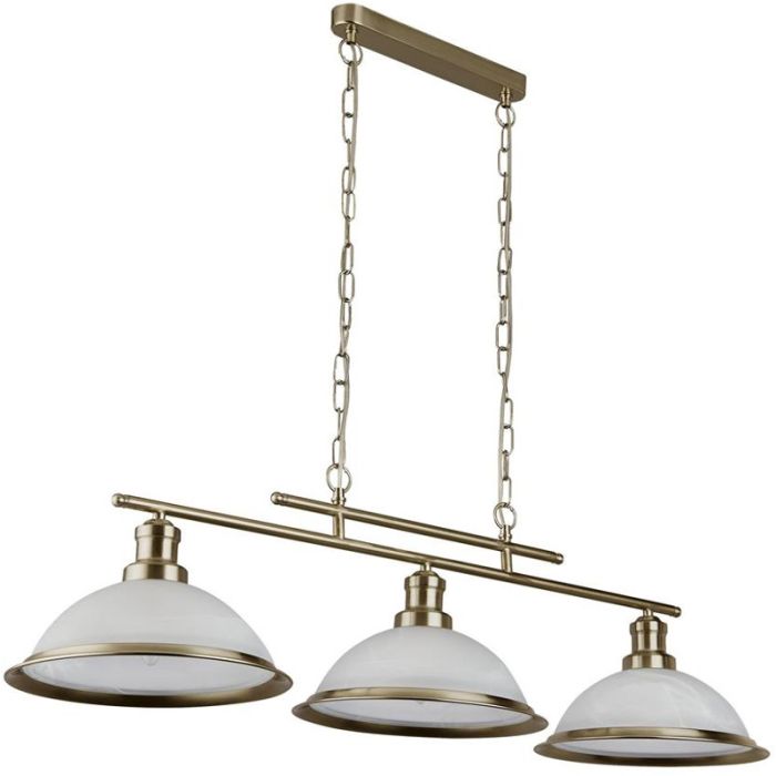 Searchlight Hanglamp Bistro brons 100cm 5053423057590