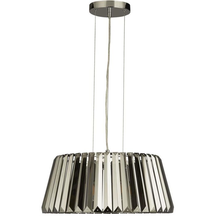 Searchlight Hanglamp Tiara rookglas 46cm 5053423185682