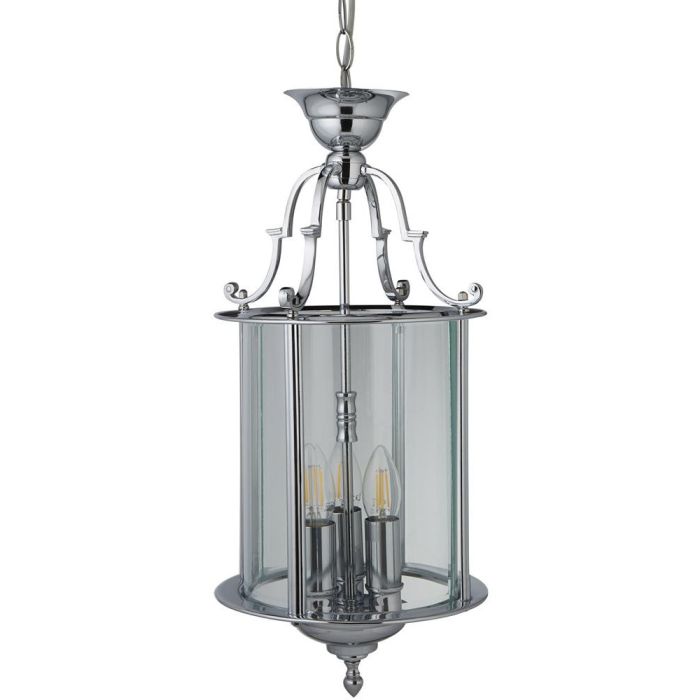 Searchlight Lantaarn Balls chroom 25cm 5013874319951