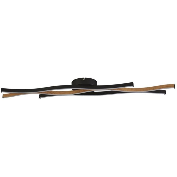 Searchlight Plafondlamp Bloom zwart 108cm 5053423226491