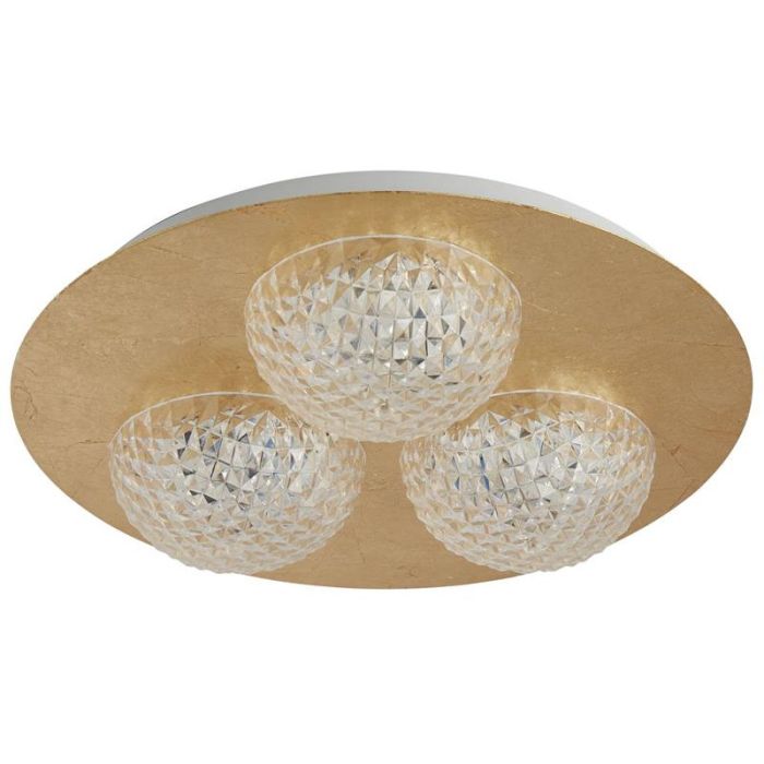Searchlight Plafonniere Celestia goud 35cm 5053423168203