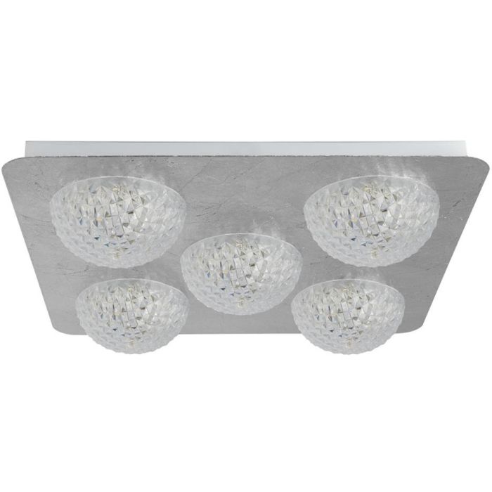 Searchlight Plafonniere Celestia zilver 43cm 5053423164571