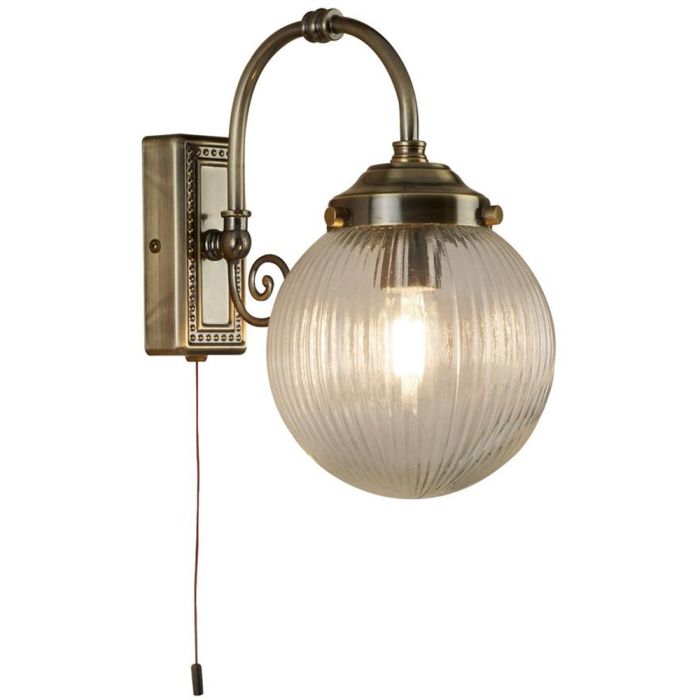 Searchlight Wandlamp Belvue brons 27cm 5053423098166
