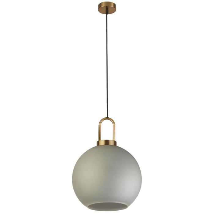 Searchlight Hanglamp Snowdrop messing 30cm 5053423188324