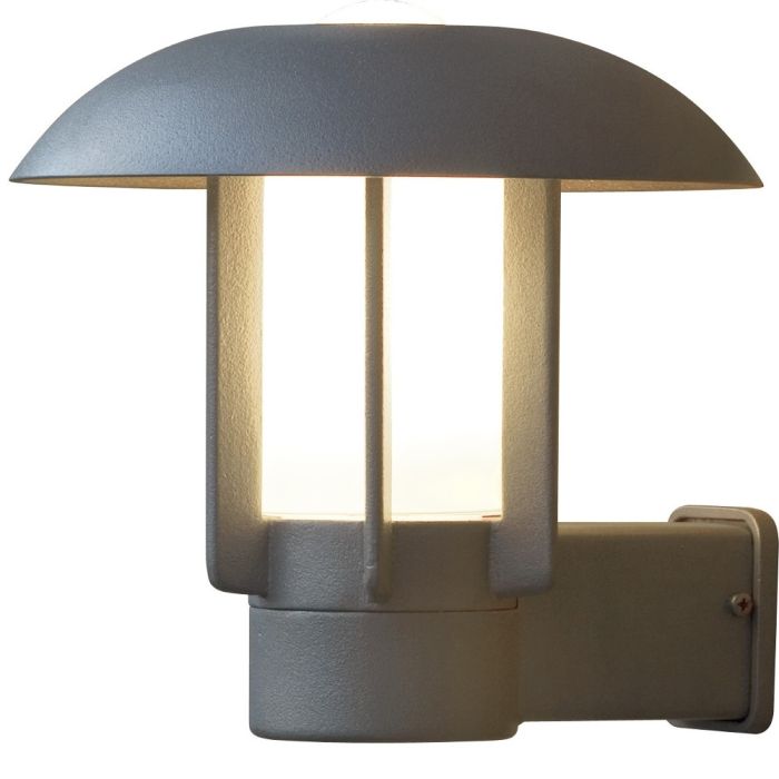 Konstsmide Wandlamp Heimdal zilvergrijs 27cm 7318304013125