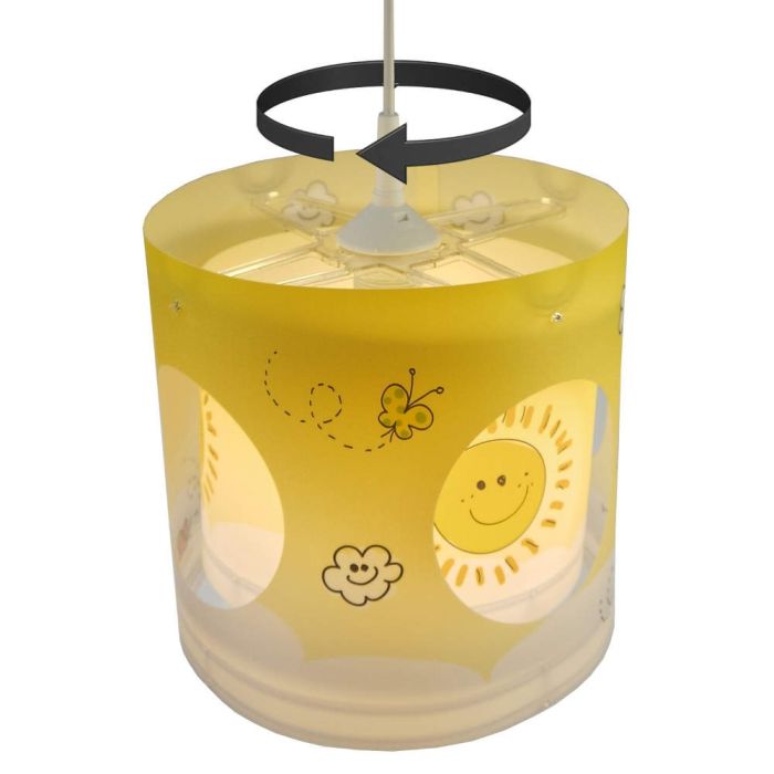 Niermann Standby Hanglamp Sunny geel 25cm 4036239001200