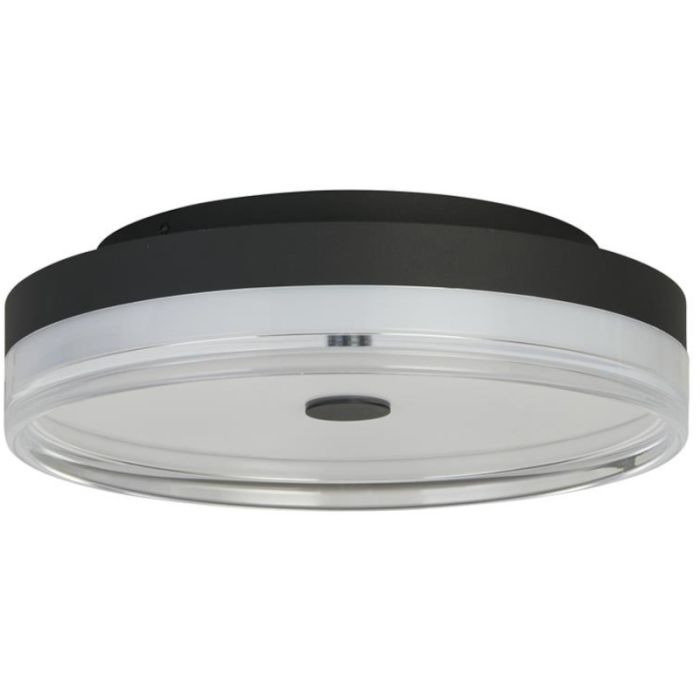 Searchlight Plafonniere Cyprus zwart 40cm 5053423273716