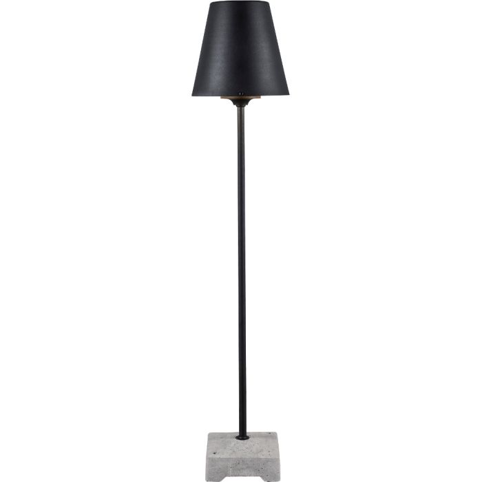 Konstsmide Terraslamp Lucca zwart 130cm 7318304567505