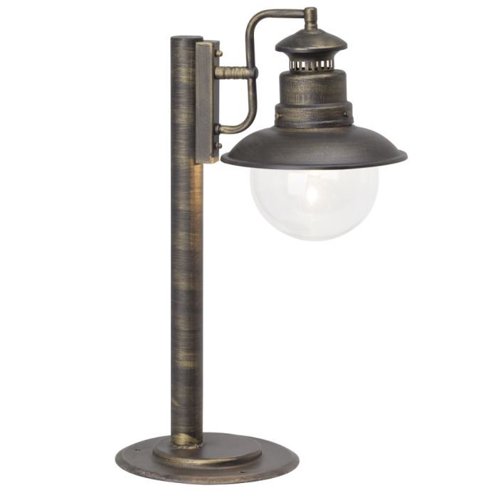 Brilliant Sokkellamp Artu zwartgoud 54cm 4004353158940