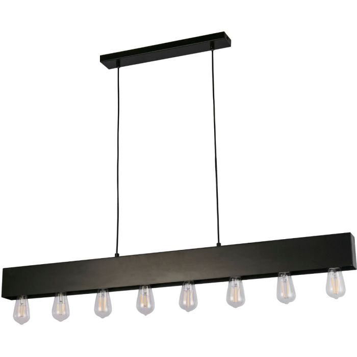 Searchlight Hanglamp Piano zwart 118cm 5053423250519