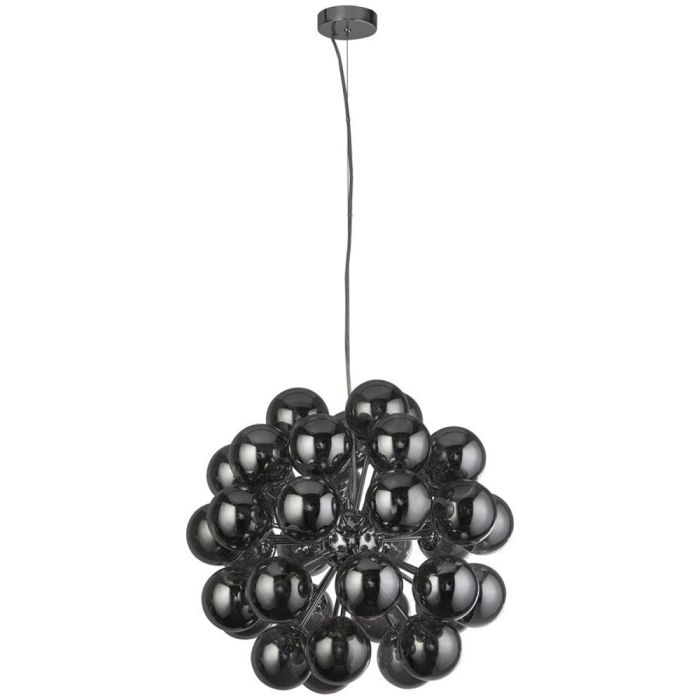 Searchlight Hanglamp Berry rookglas 51cm 5053423189550