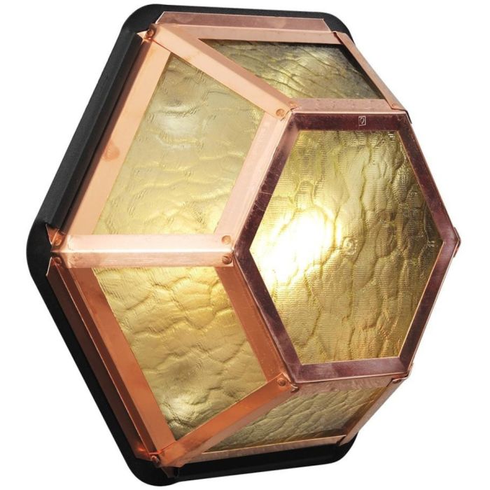 Konstsmide Wandlamp Castor koper 30cm 7318305339002