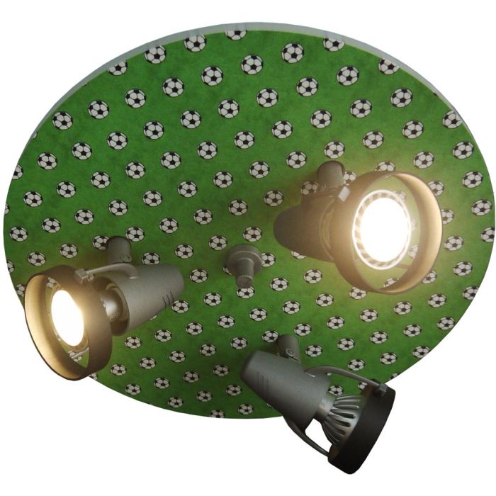 Niermann Standby Plafondlamp Voetbal groen 35cm 4036239106028