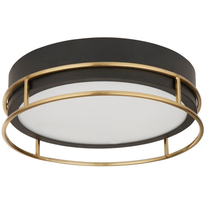 Searchlight Plafonniere Phoenix messing 30cm 5053423251011