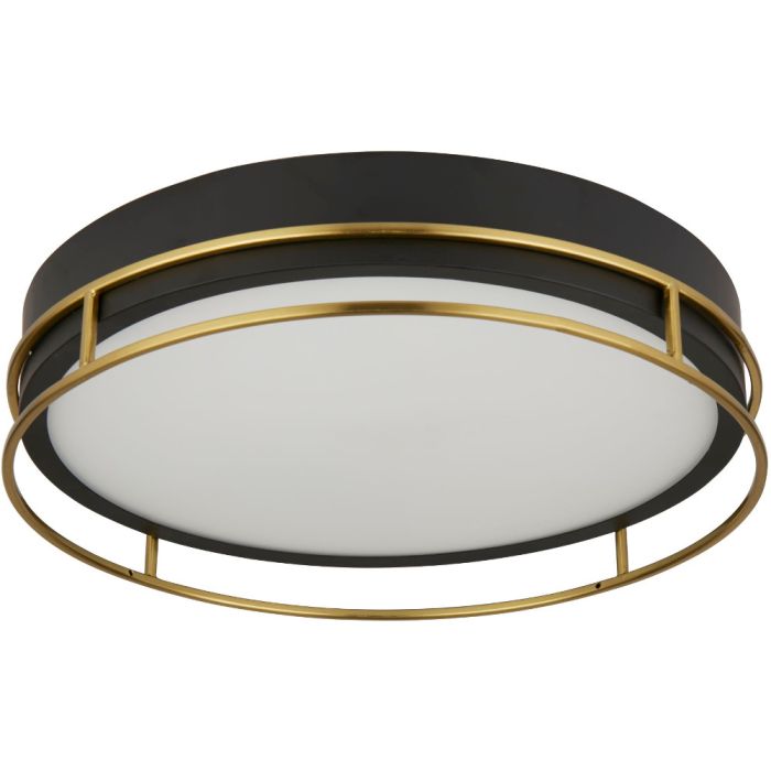 Searchlight Plafonniere Phoenix messing 40cm 5053423251035