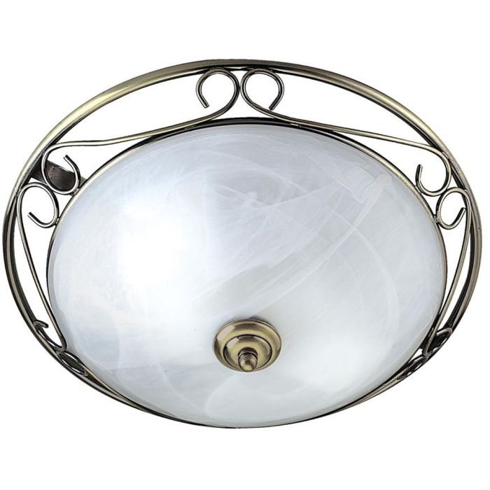 Searchlight Plafonniere Weybridge brons 37cm 5013874192158