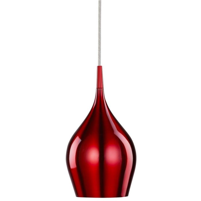 Searchlight Hanglamp Vibrant rood 12cm 5053423027807