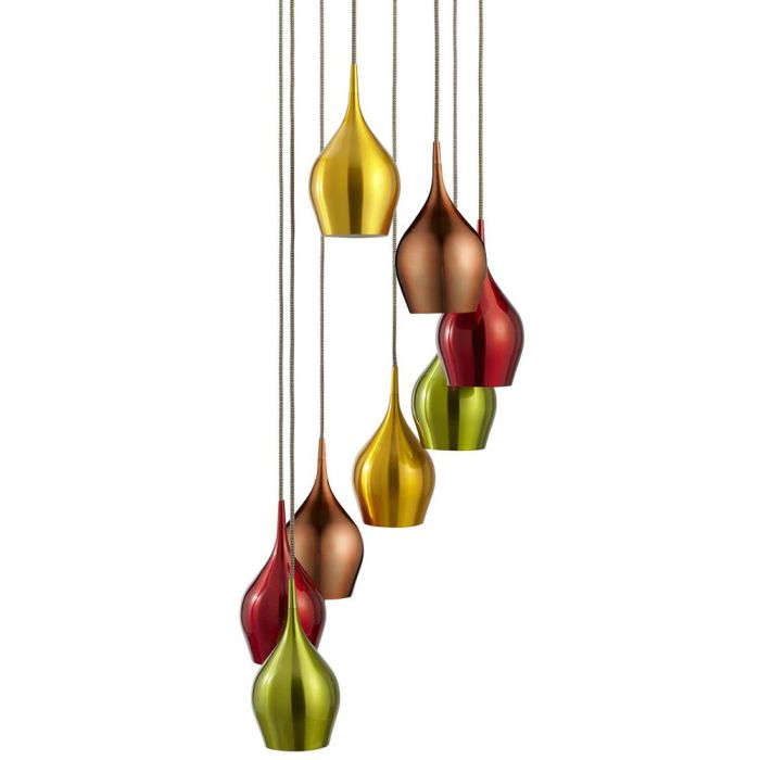 Searchlight Hanglamp Vibrant 36cm 5053423012599