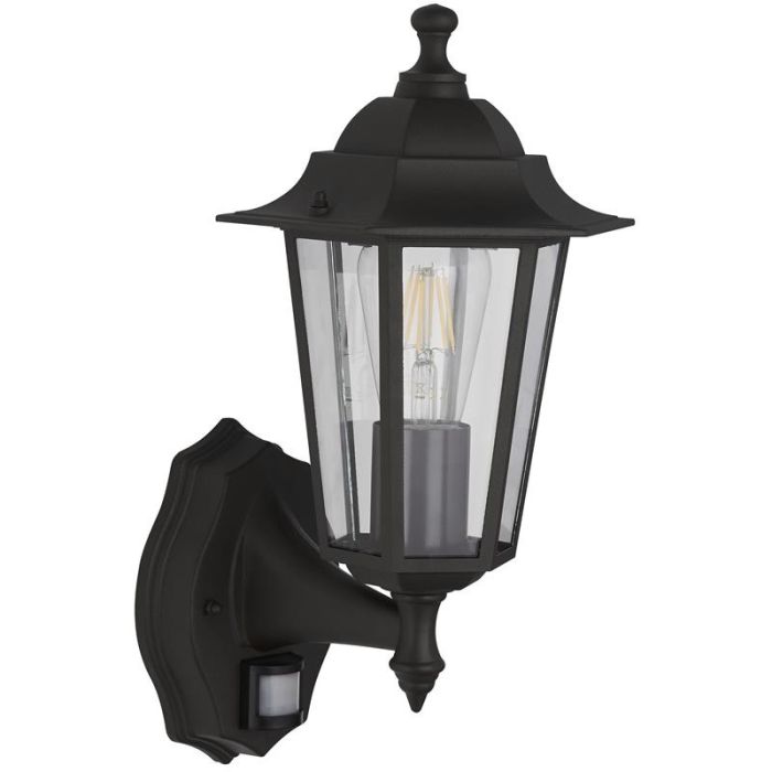 Searchlight Sensorlamp Alex zwart 37cm 5053423206219