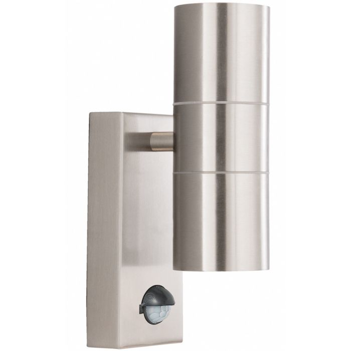 Searchlight Sensorlamp Metro staal 22cm 5013874364333