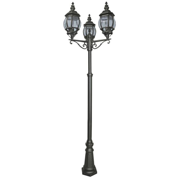 Searchlight Lantaarnpaal Bel Aire zwart 220cm 5013874219497