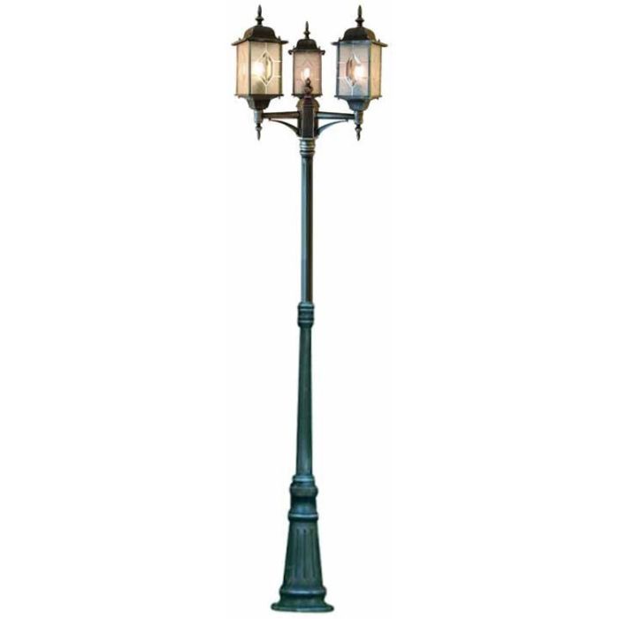 Konstsmide Lantaarnpaal Milano aluminium 230cm 7318302447595