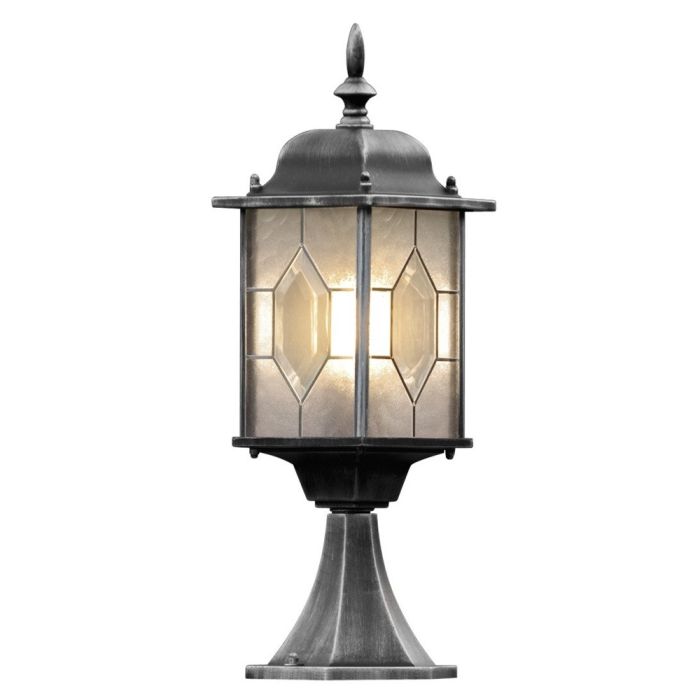 Konstsmide Sokkellamp Milano aluminium 51cm 7318302467593