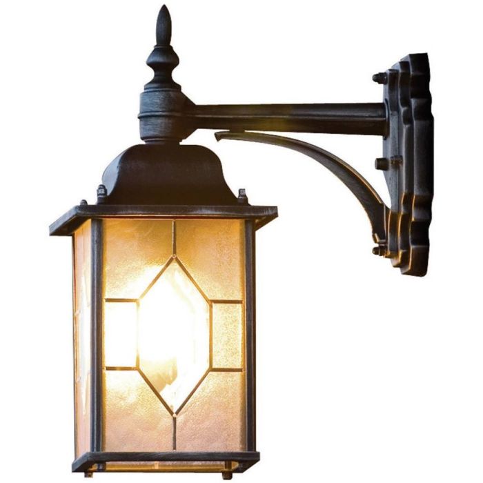 Konstsmide Wandlamp Milano aluminium 38cm 7318302487591