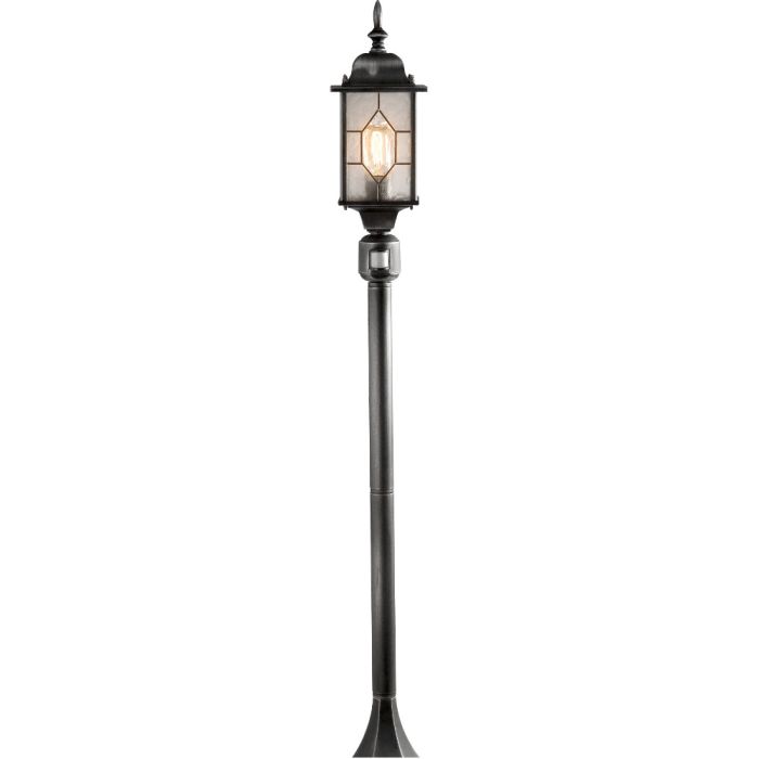 Konstsmide Sensorlamp Milano aluminium 131cm 7318302497590