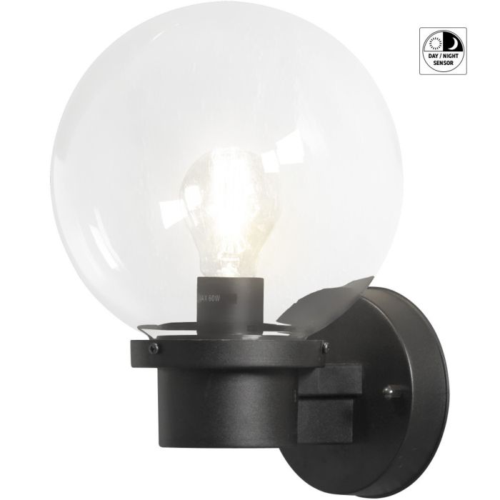 Konstsmide Sensorlamp Nemi zwart 29cm 7318307322750