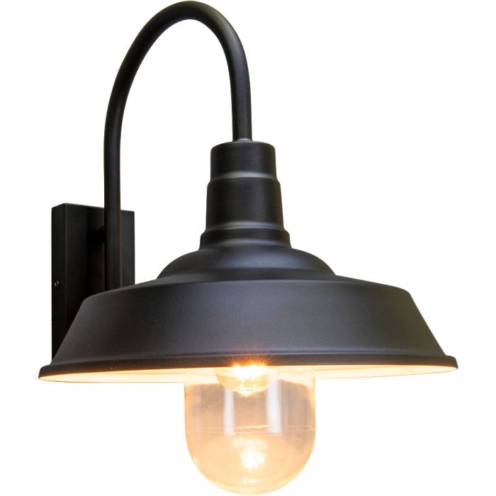 Konstsmide Wandlamp Trapani zwart 42cm 7318307354751