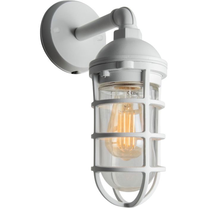 Konstsmide Wandlamp Olbia wit 33cm 7318307355253