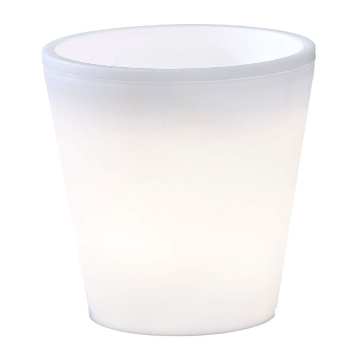 Konstsmide Bloempot Assisi wit 28cm 7318307453003