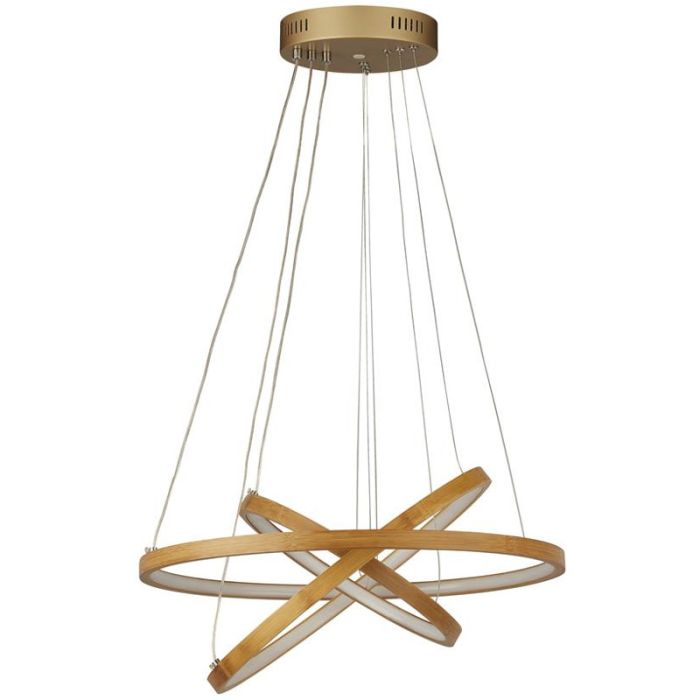 Searchlight Hanglamp Eternity bamboe 50cm 5053423252650