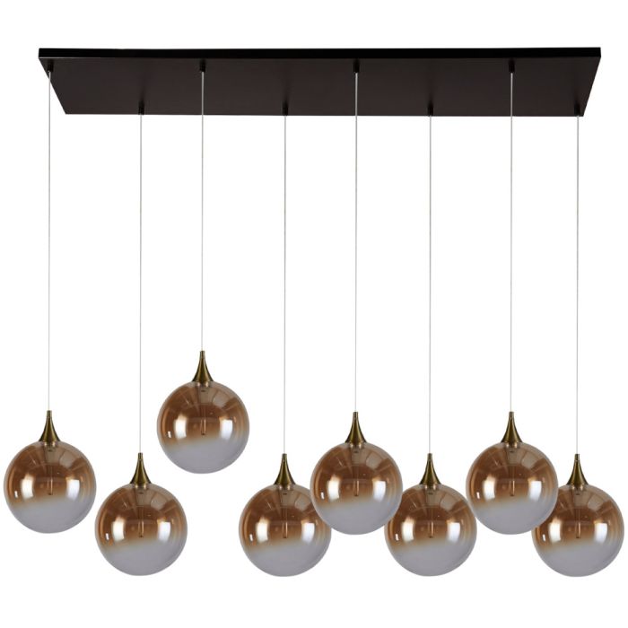 Searchlight Hanglamp Alchemy amber 107cm 5053423273907