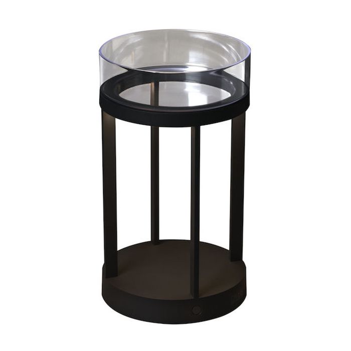 Konstsmide Terraslamp Chieti zwart 25cm 7318307821758